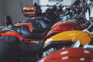 Modern motorbike salon